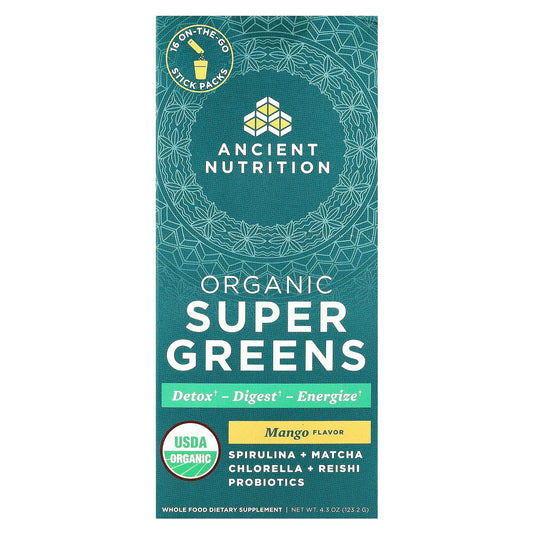 Supercharge Your Health with Ancient Nutrition Organic Super Greens - Image 1