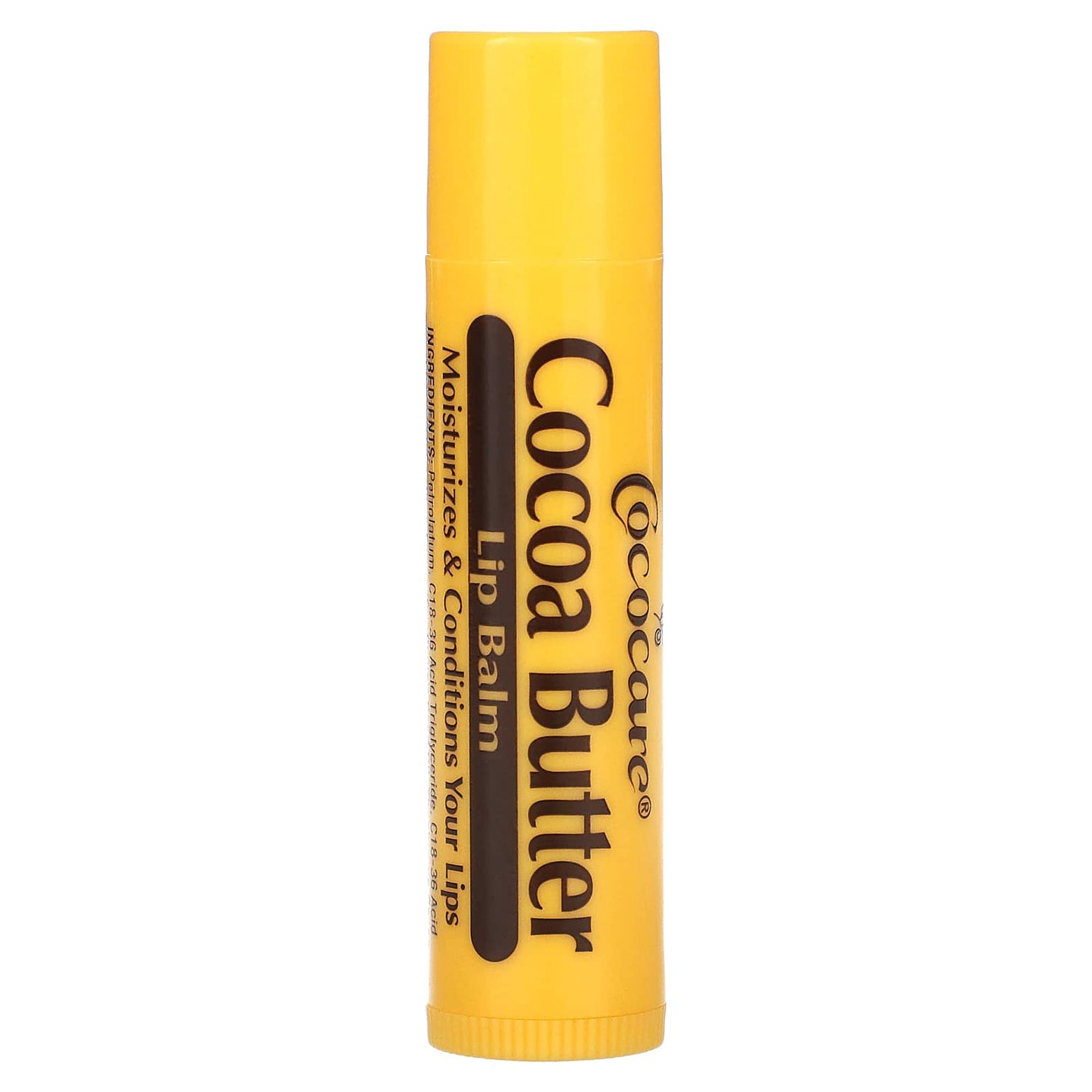 Cocoa Butter Lip Balm by Cococare - Moisturizes & Protects Chapped Lips - Image 1