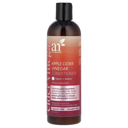 Apple Cider Vinegar Conditioner for Healthy, Hydrated Hair - 355ml - Image 1