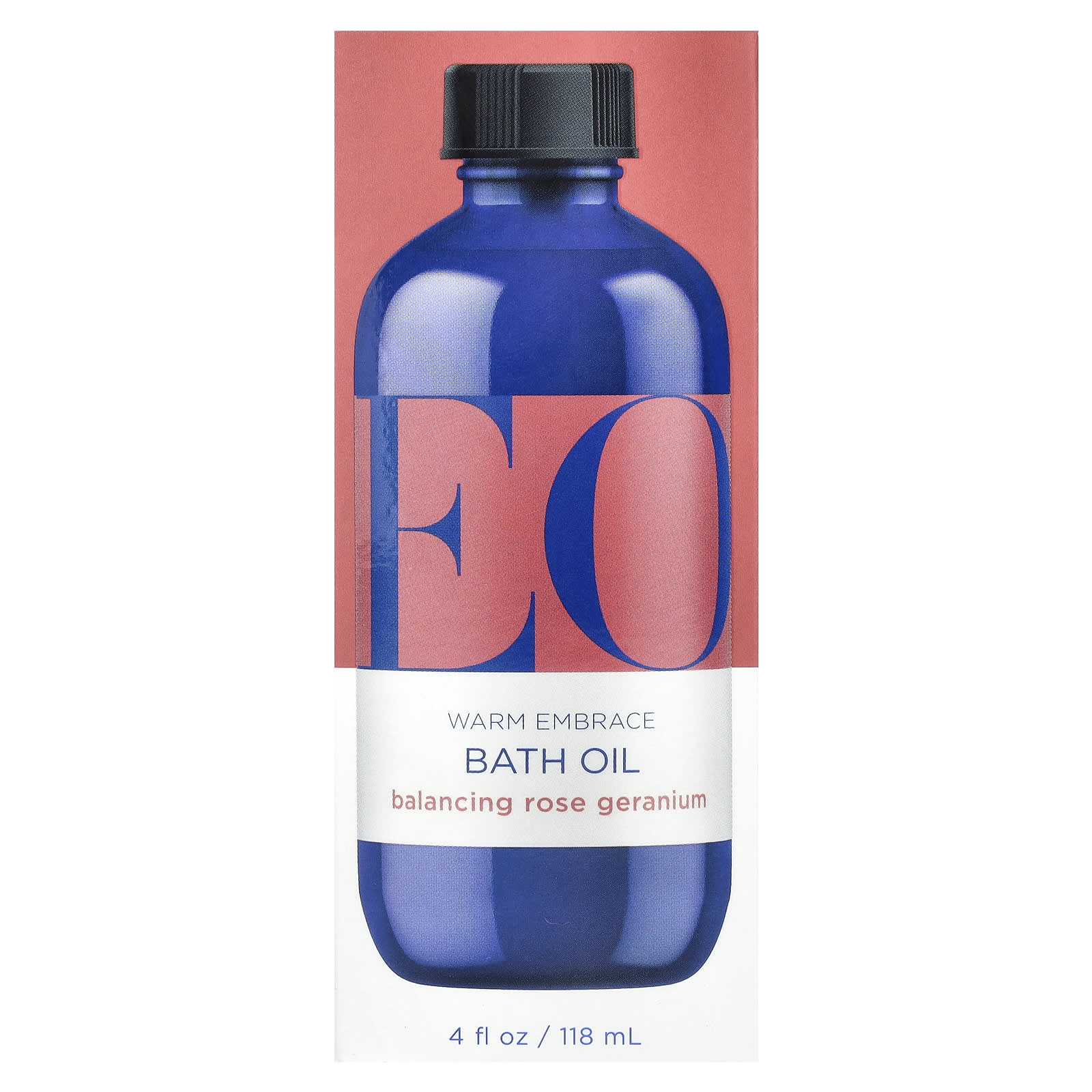Warm Embrace Bath Oil with Balancing Rose Geranium - 4 fl oz (118 ml) - Image 2