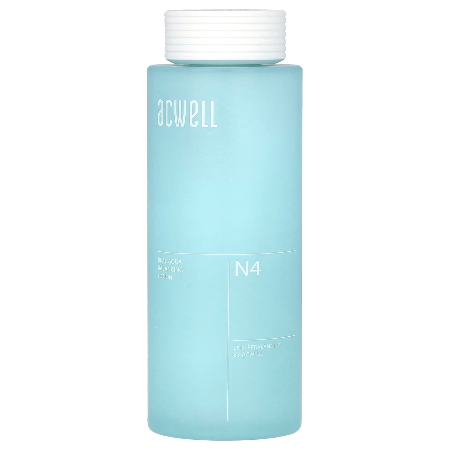 Acwell Real Aqua Balancing Lotion, N4 Complex, Soothing Moisturiser 4.73 fl oz - Image 1