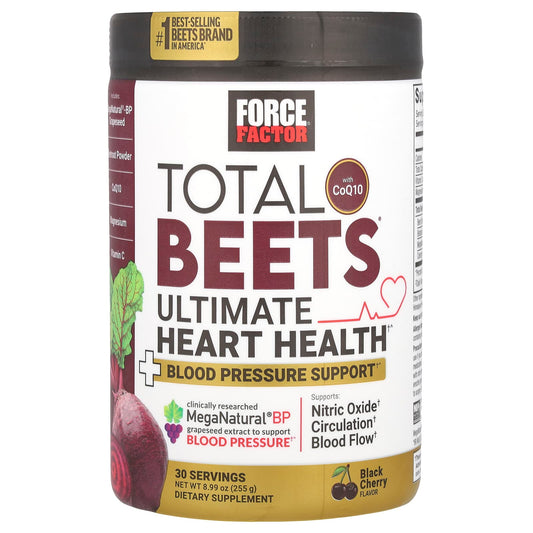 Force Factor Total Beets Ultimate Heart Health with CoQ10 - Image 1