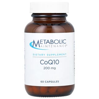 CoQ10 Supplement for Energy and Heart Health - 200mg, 60 Capsules