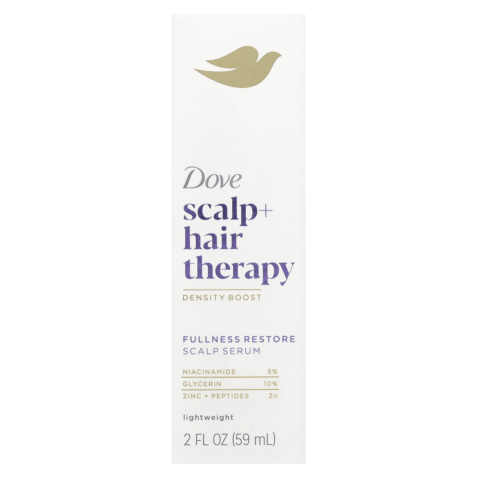 Dove Scalp & Hair Therapy: Fullness Restore Serum for Thicker Hair - Image 2