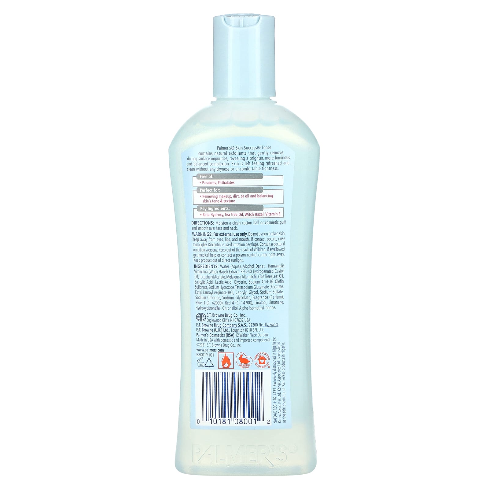 Palmer's, Skin Success® with Vitamin E, Complexion Toner, 8.5 fl oz (250 ml) - Image 2