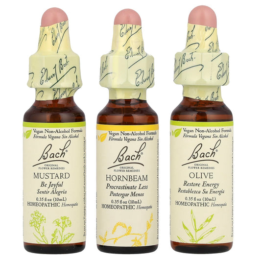 Bach Original Flower Remedies Mental Energy Kit - Emotional Balance & Energy - Image 1