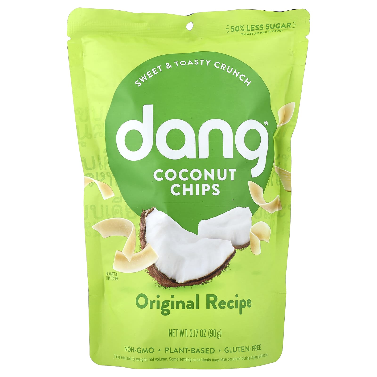 Dang Foods, Coconut Chips, Original Recipe, 3.17 oz (90 g)
