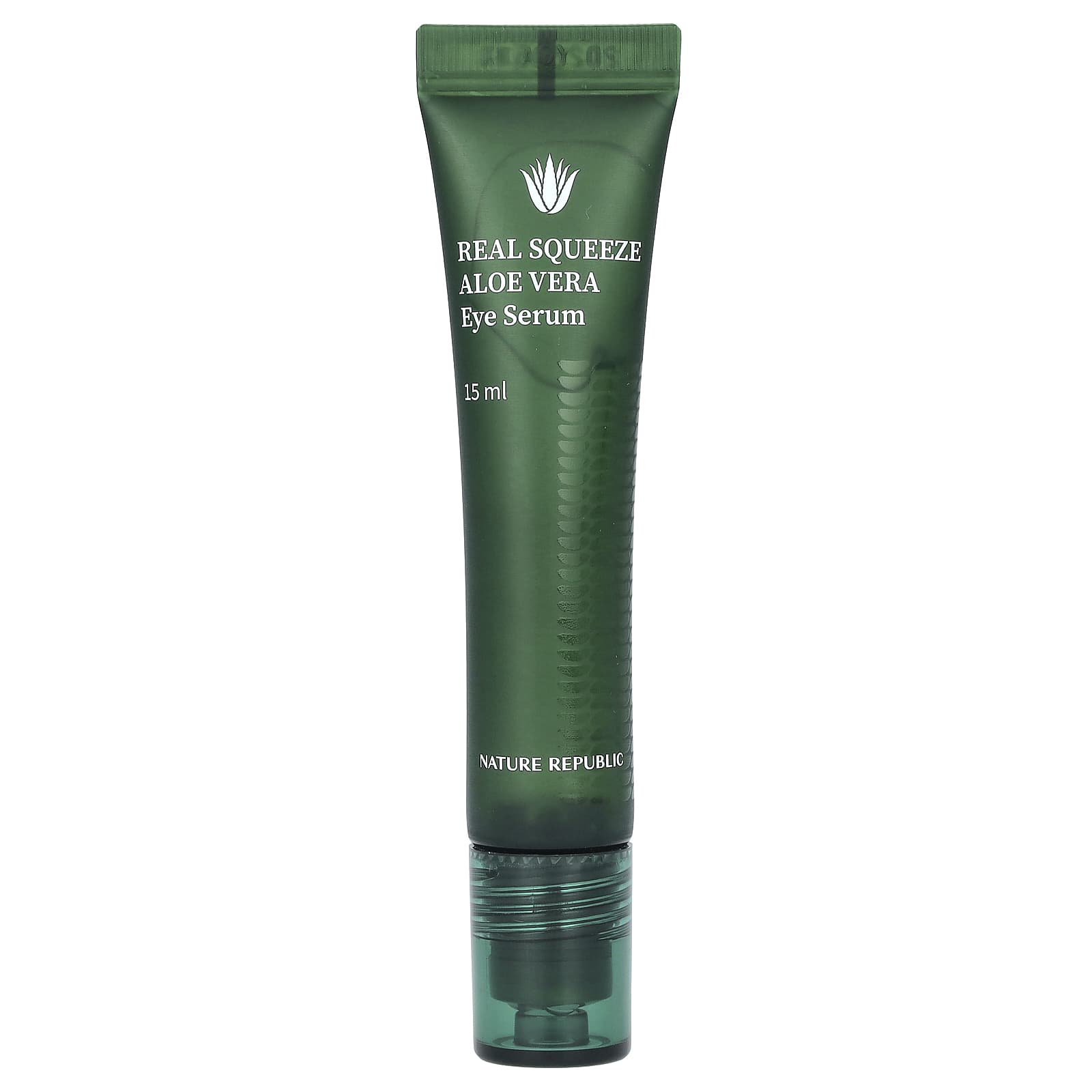 Nature Republic, Real Squeeze Aloe Vera Eye Serum, 0.5 fl oz (15 ml) - Image 1