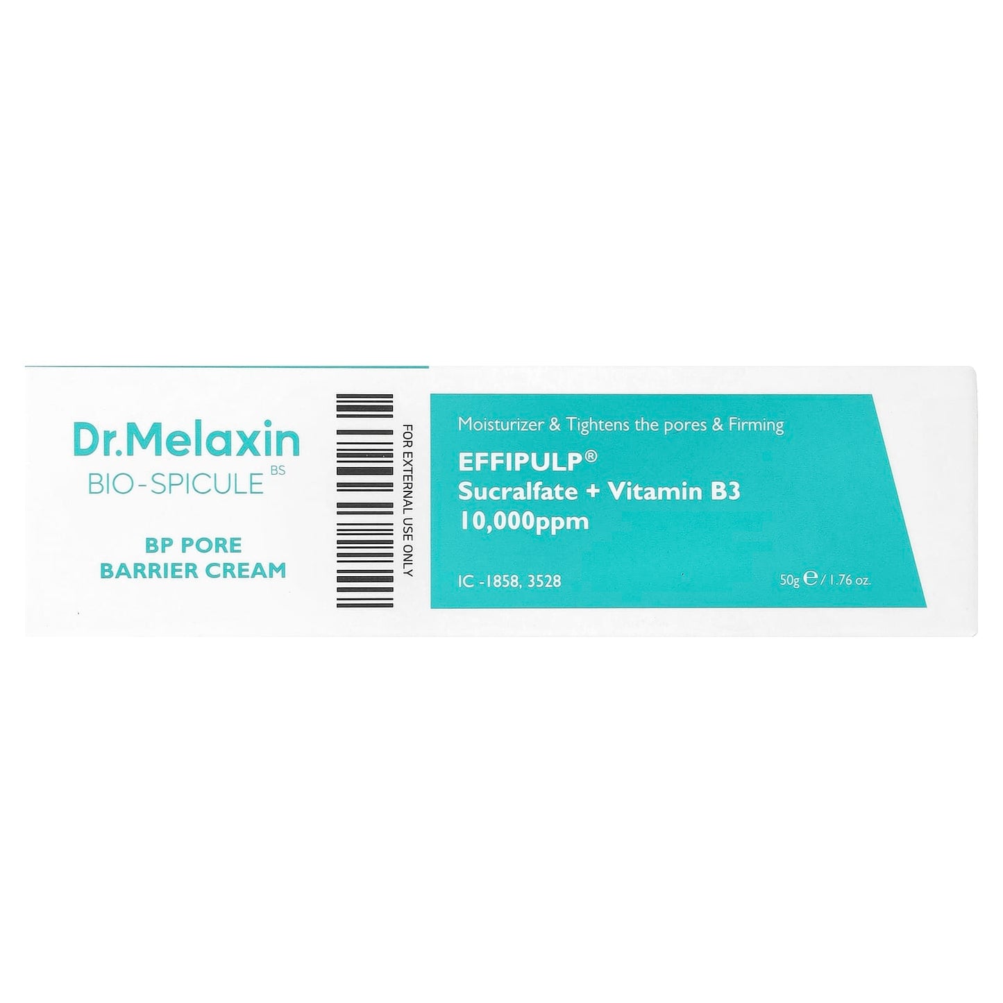 Dr.Melaxin Bio-Spicule Pore Barrier Cream for Radiant Skin, 1.76 oz - Image 2