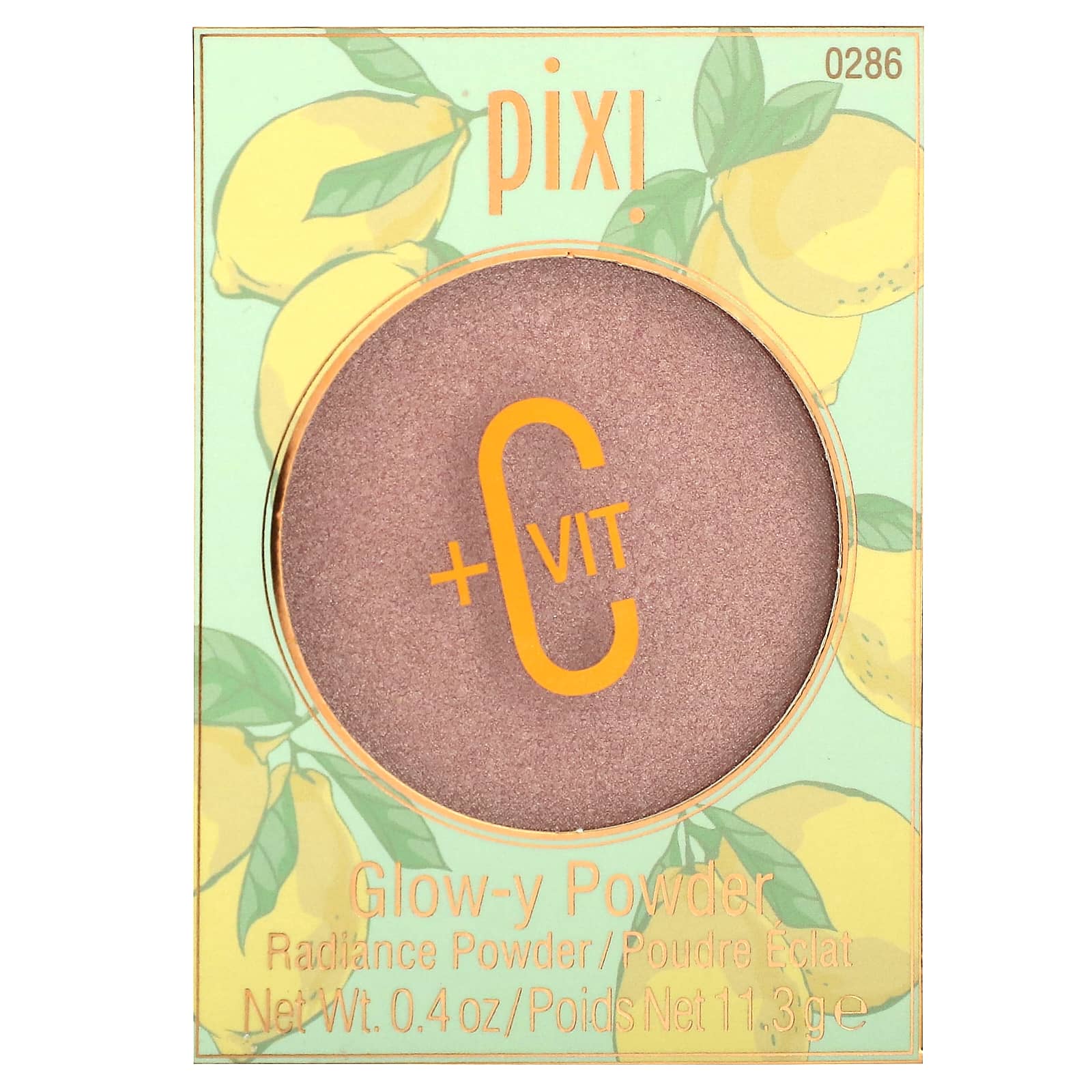 Pixi Beauty, +C Vit Glow-y Powder, 0286 Peach Dew, 0.4 oz (11.3 g) - Image 2