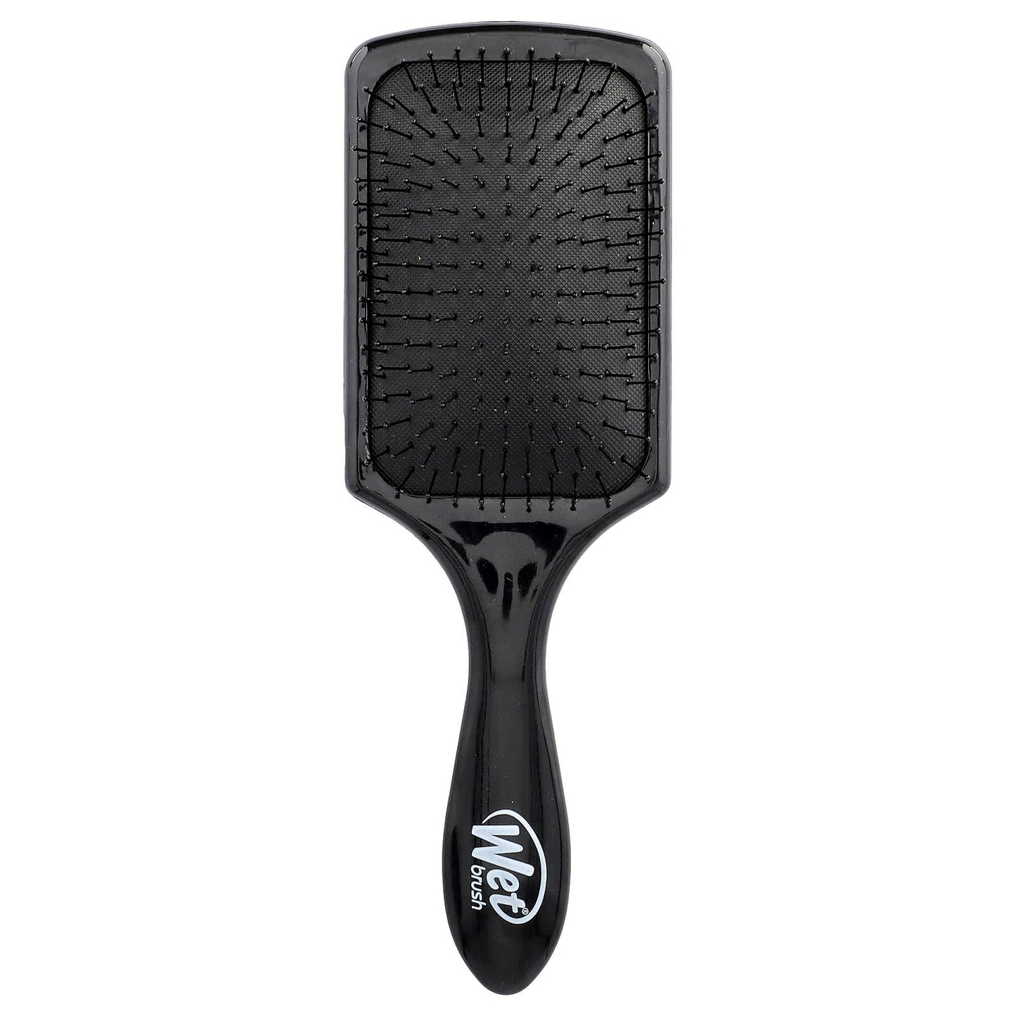 Wet Brush, Paddle Detangler, All Hair Types, Black, 1 Brush - Image 1