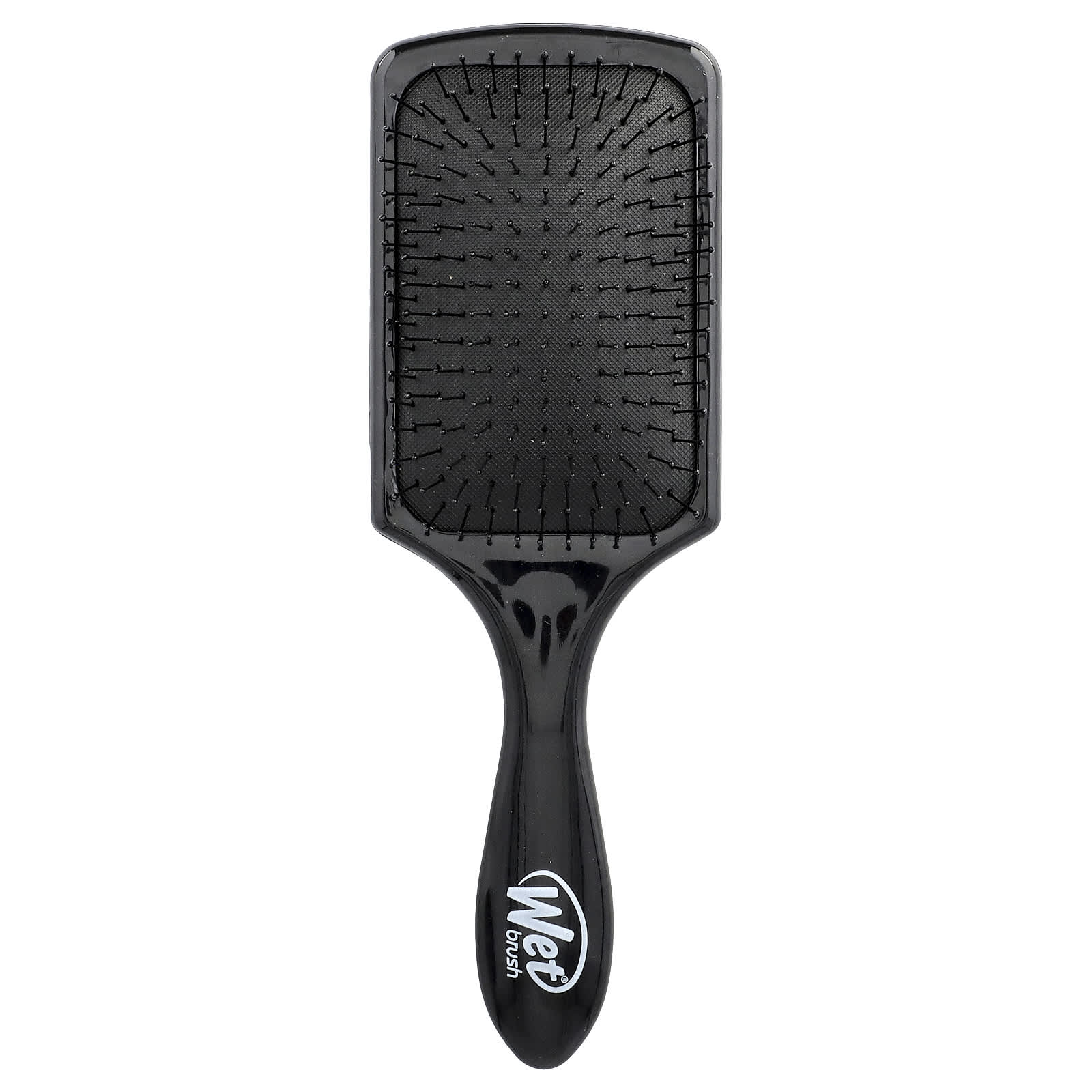 Wet Brush, Paddle Detangler, All Hair Types, Black, 1 Brush - Image 1