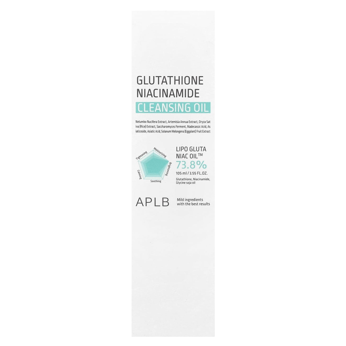 <strong>APLB Glutathione Niacinamide Cleansing Oil</strong> for Sensitive Skin (3.55 fl oz) - Image 2