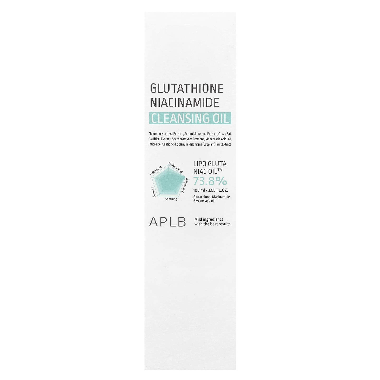 <strong>APLB Glutathione Niacinamide Cleansing Oil</strong> for Sensitive Skin (3.55 fl oz) - Image 2