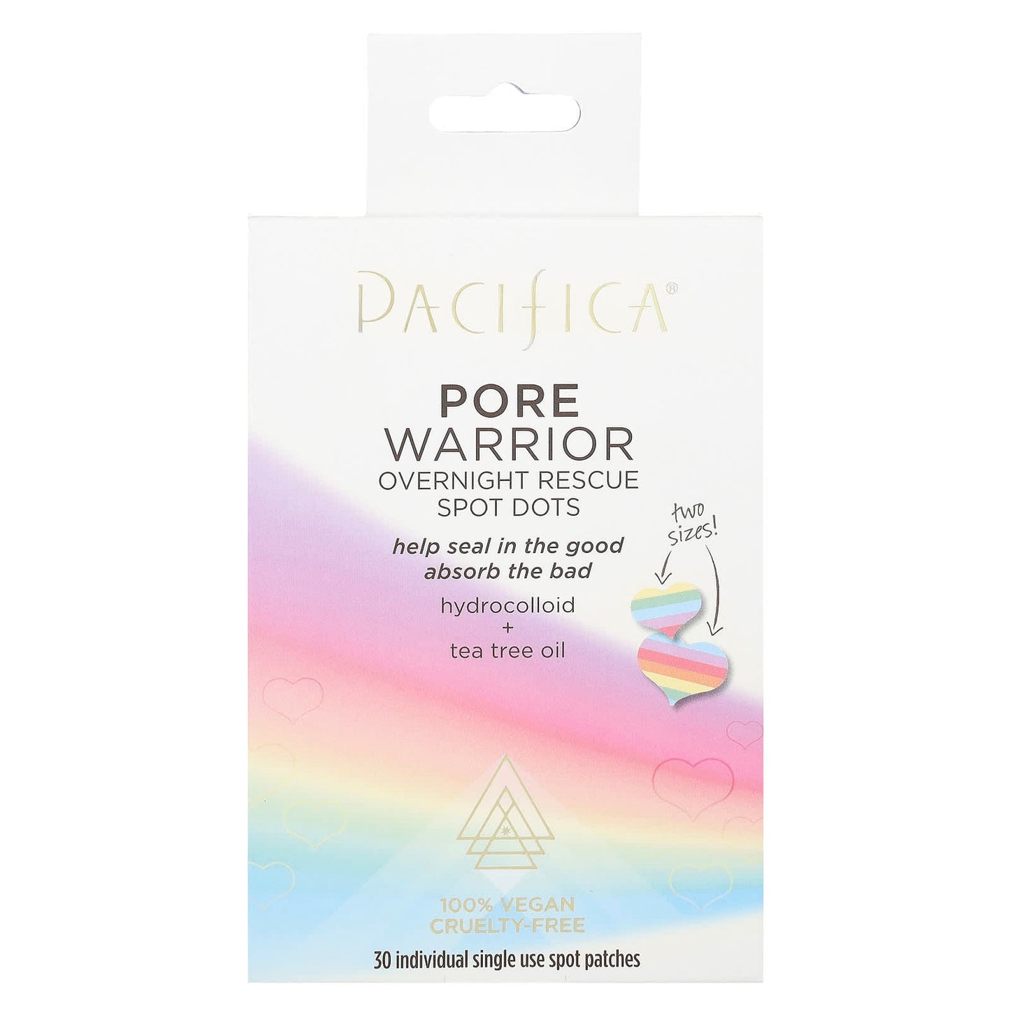 Pacifica, Pore Warrior, Overnight Rescue Spot Dots, 30 Individual Patches - Image 1