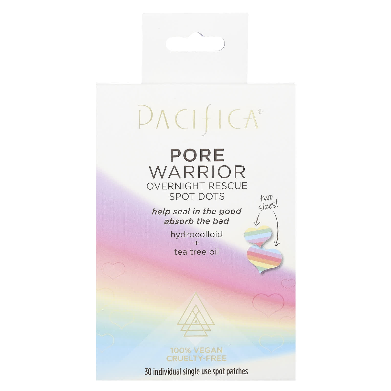 Pacifica, Pore Warrior, Overnight Rescue Spot Dots, 30 Individual Patches - Image 1