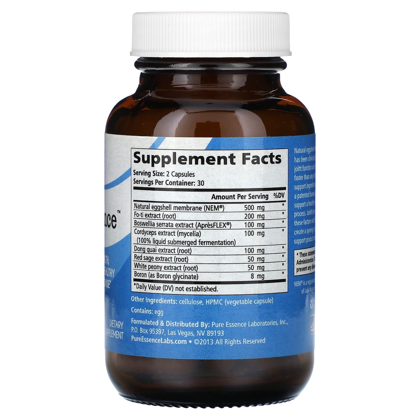 Pure Essence, JointEssence, 60 Vegi-Caps - Image 2