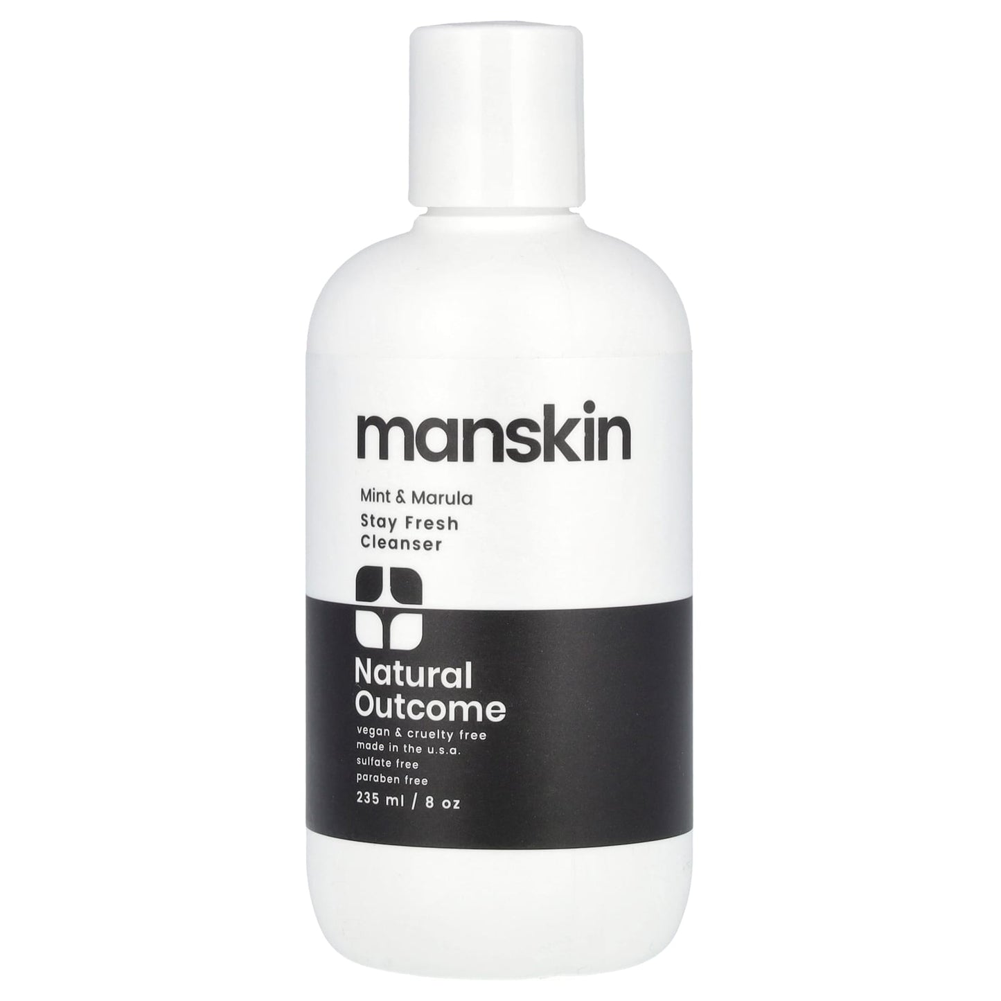 Natural Outcome, Man Skin, Stay Fresh Cleanser, 8 oz (236 ml) - Image 1