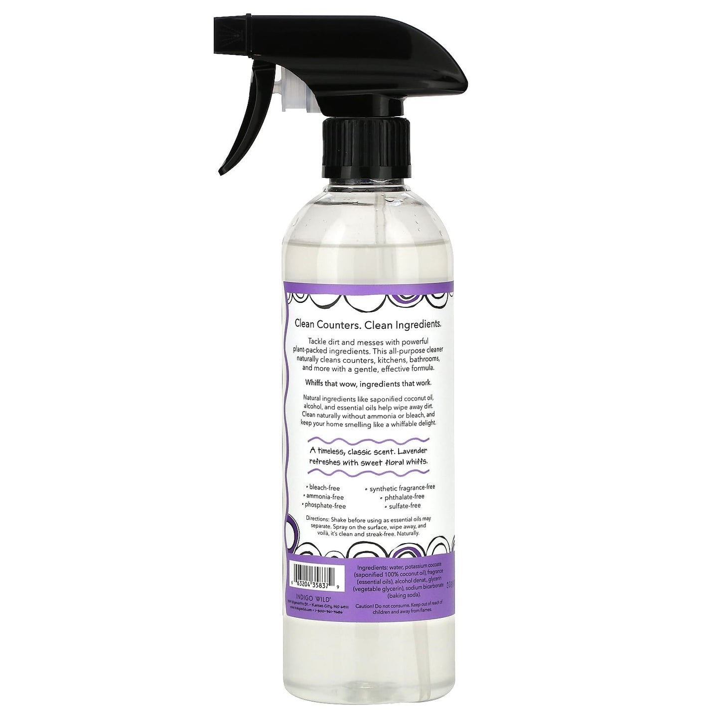 ZUM, All-Purpose Cleaner, Lavender, 16 fl oz (473 ml) - Image 2