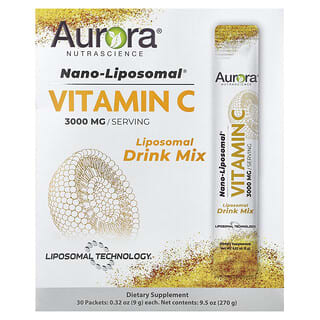 Boost Immunity with Nano-Liposomal Vitamin C, 30 Packets