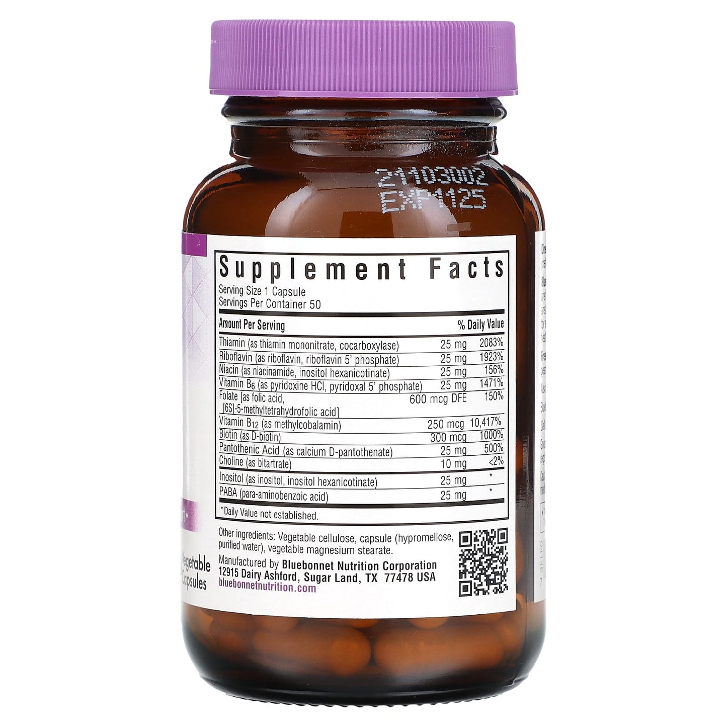 Unlock Energy & Nerve Support with Bluebonnet's Coenzyme B-Complex - Image 2