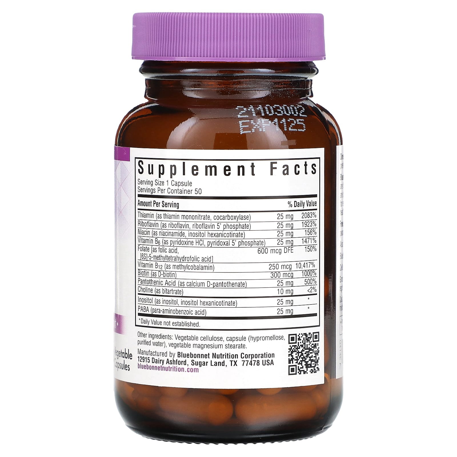Unlock Energy & Nerve Support with Bluebonnet's Coenzyme B-Complex - Image 2