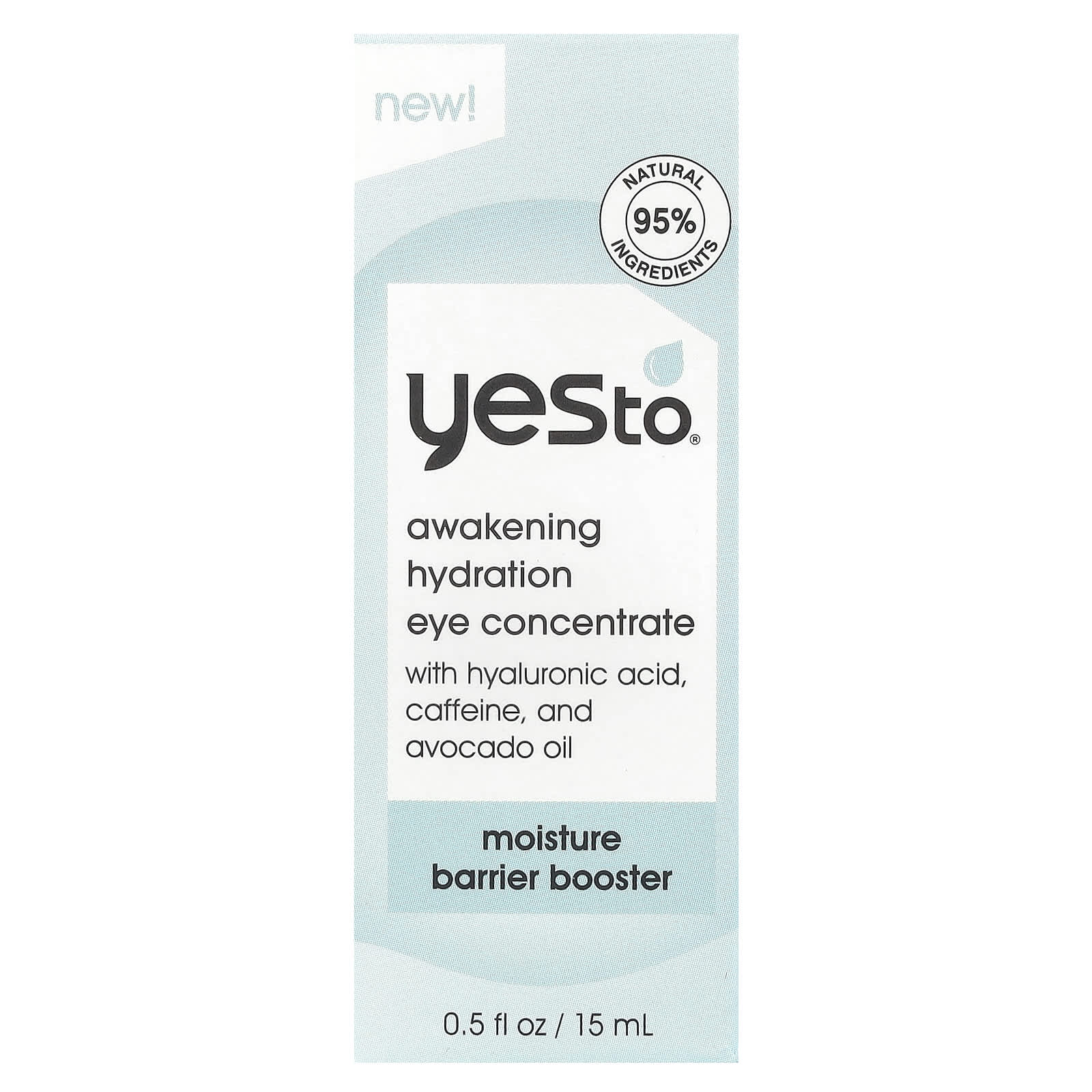 Yes To, Awakening Hydration Eye Concentrate, 0.5 fl oz (15 ml) - Image 2