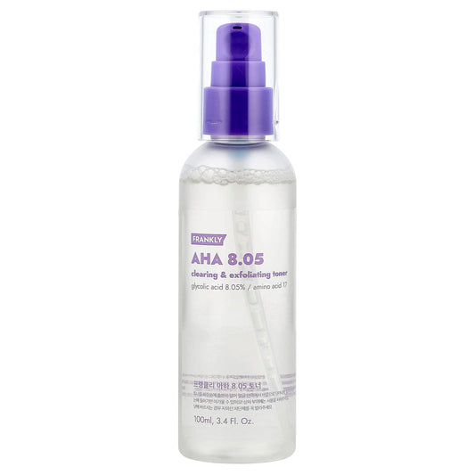 Frankly AHA 8.05% Glycolic Acid Toner, 3.4 fl oz - Image 1
