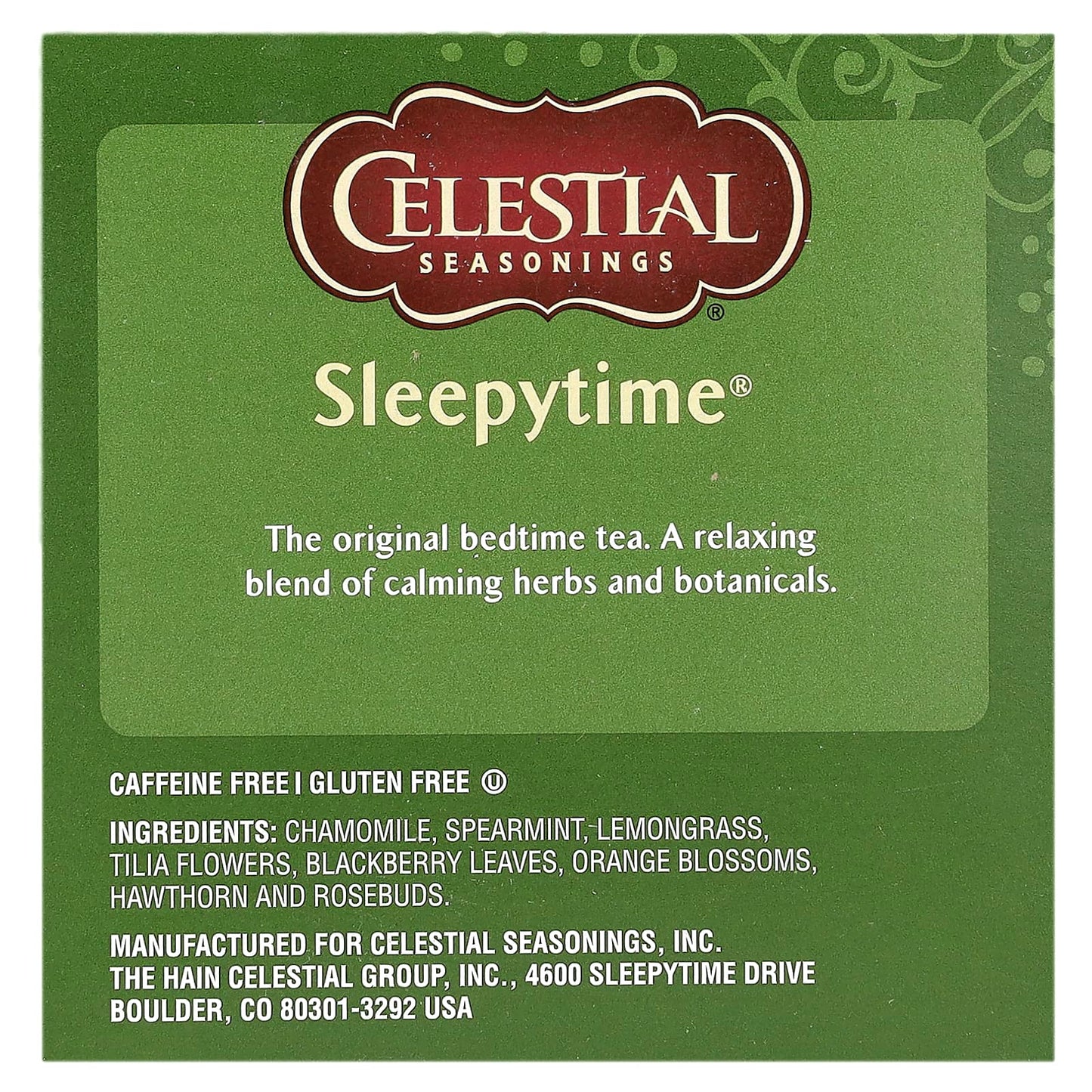 Celestial Seasonings Sleepytime Herbal Tea, Caffeine Free K-Cup Pods - Image 2