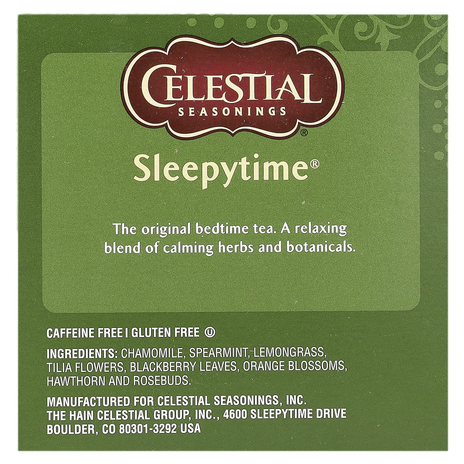 Celestial Seasonings Sleepytime Herbal Tea, Caffeine Free K-Cup Pods - Image 2