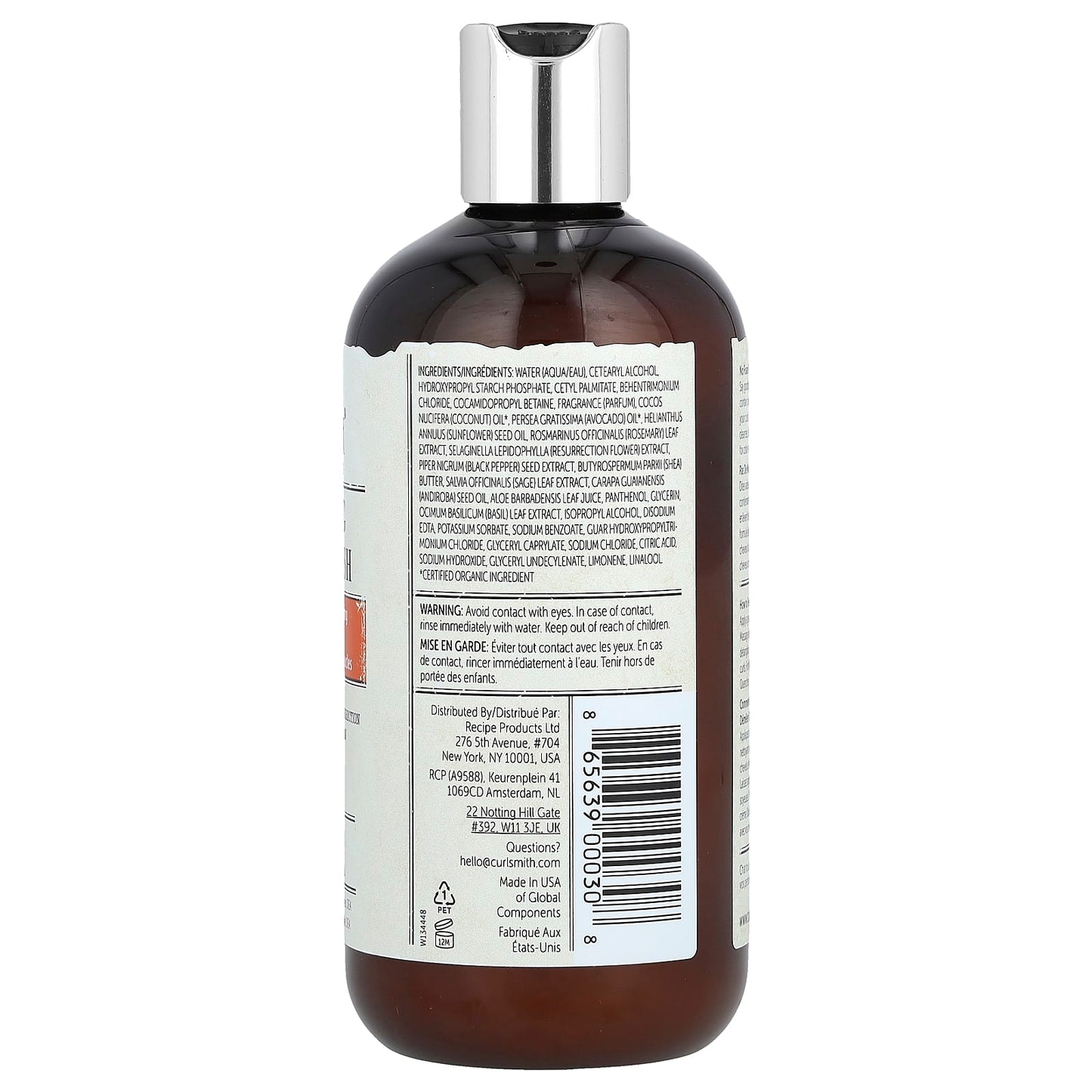 Curlsmith Foamless Co-Wash for All Curl Types | Hydrate & Detangle - Image 2