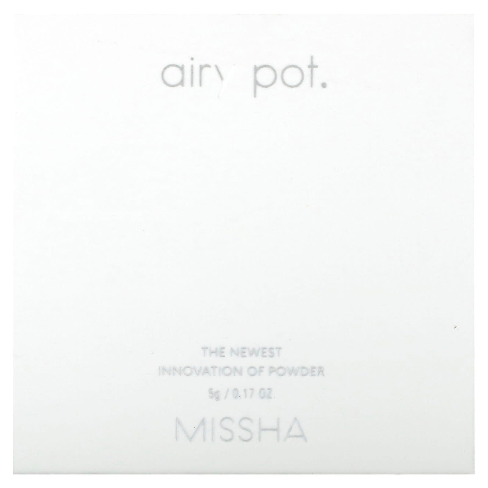 Missha, Airy Pod Pressed Powder, Pink, 0.17 oz (5 g) - Image 2