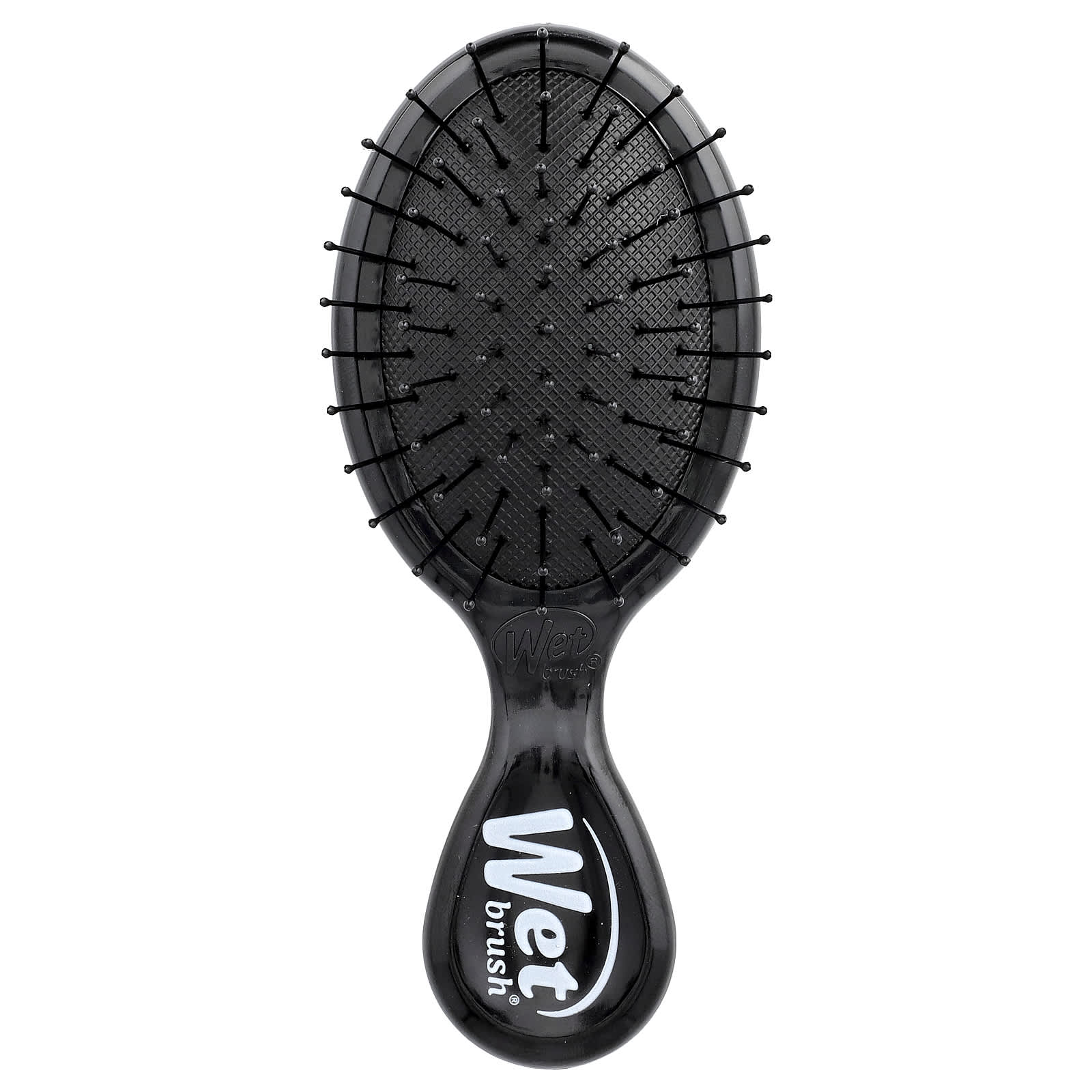 Wet Brush, Mini Detangler, For Wet or Dry Hair, Black, 1 Brush - Image 1