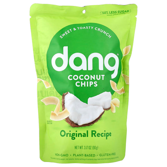 Dang Foods Coconut Chips Original Recipe 3.17 oz - Image 1
