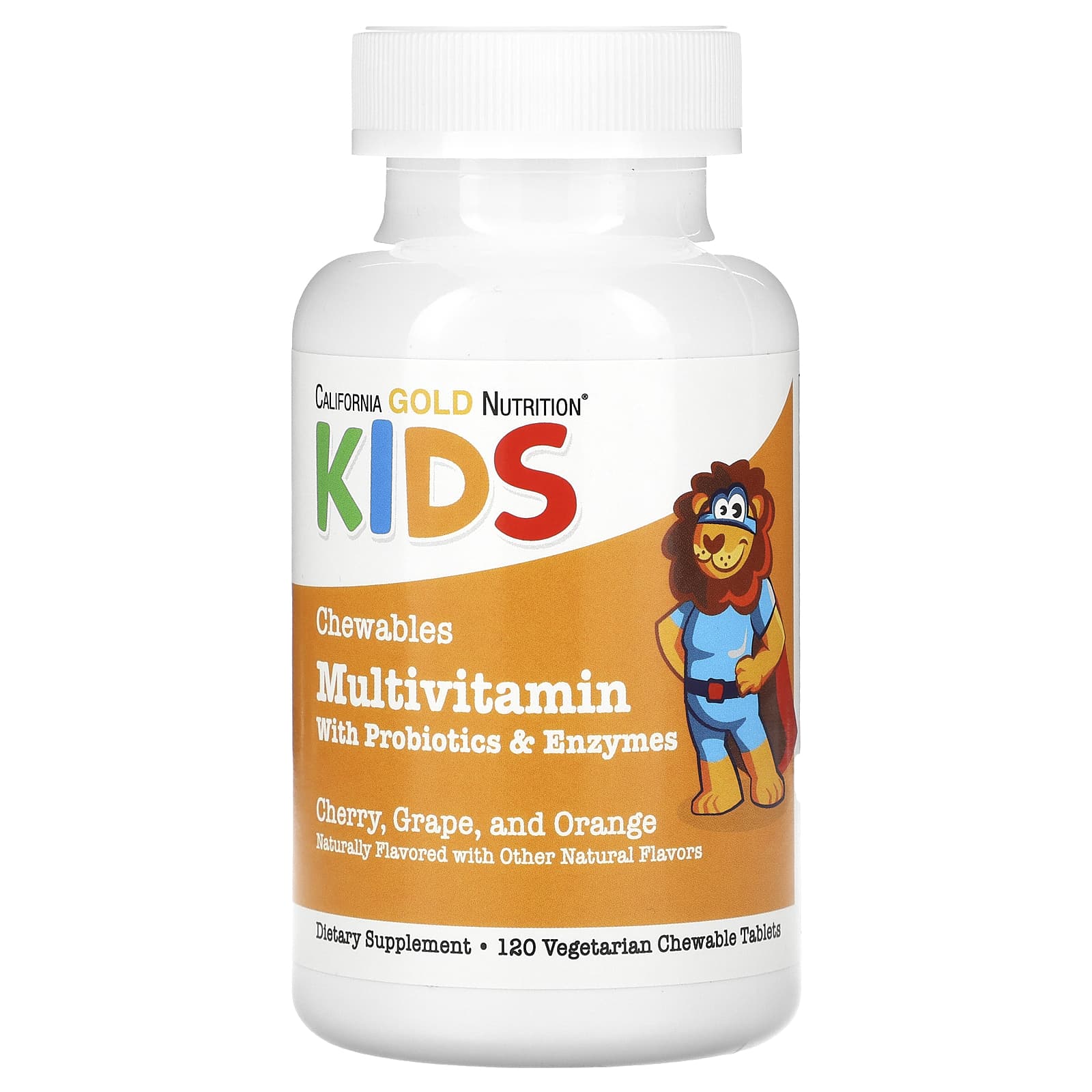 Multivitamin for Kids with Probiotics & Enzymes | California Gold Nutrition - Image 1