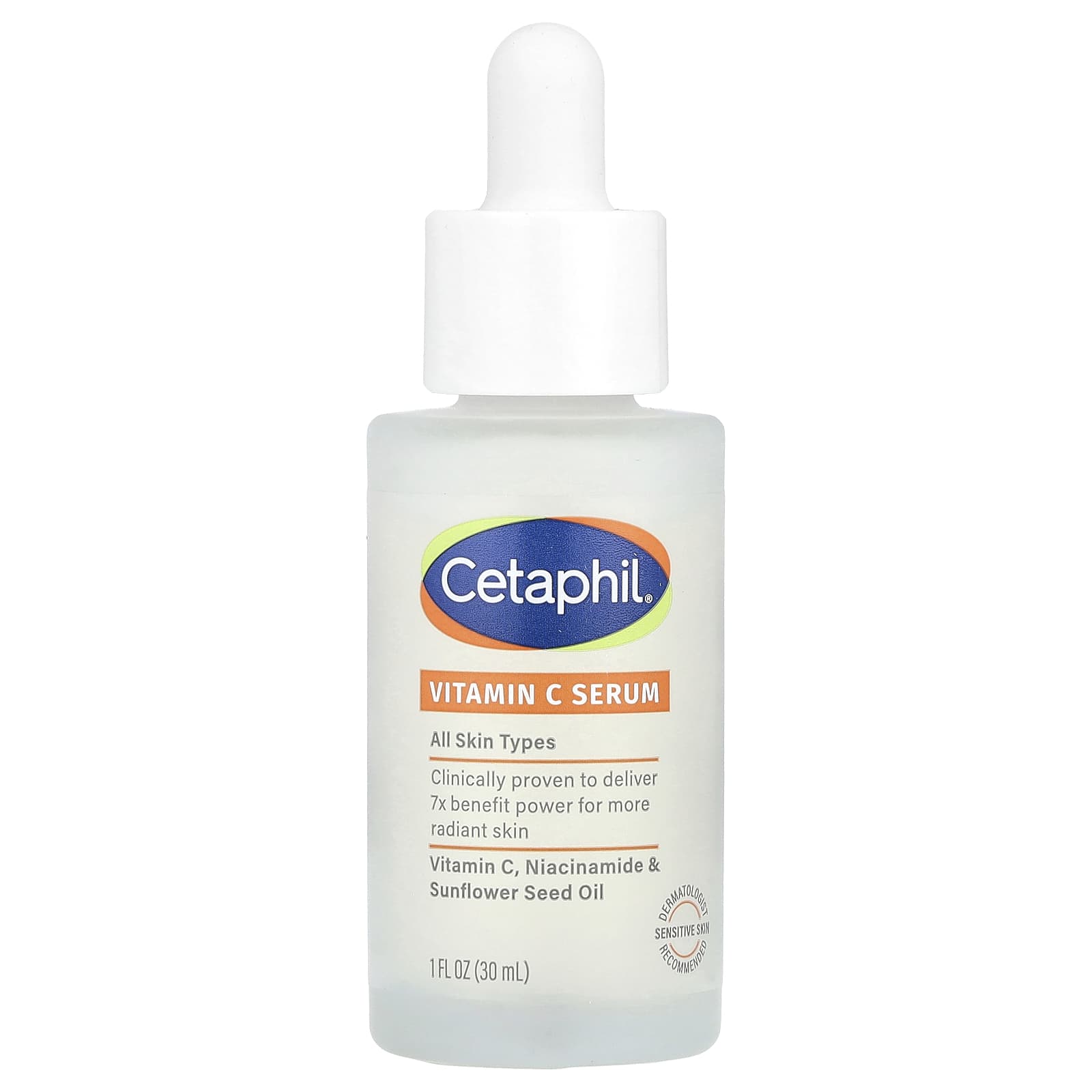 Cetaphil Vitamin C Serum, Fragrance-Free for Sensitive Skin - Image 1