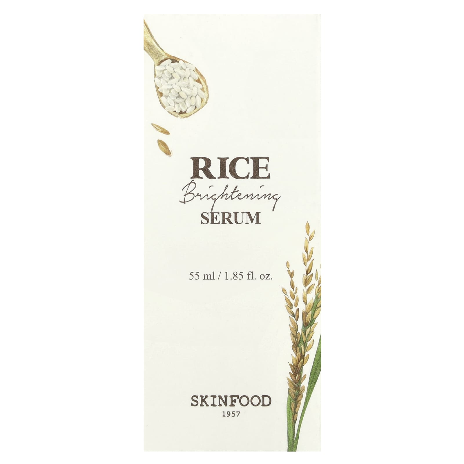 SKINFOOD, Rice Brightening Serum, 1.85 fl oz (55 ml) - Image 2