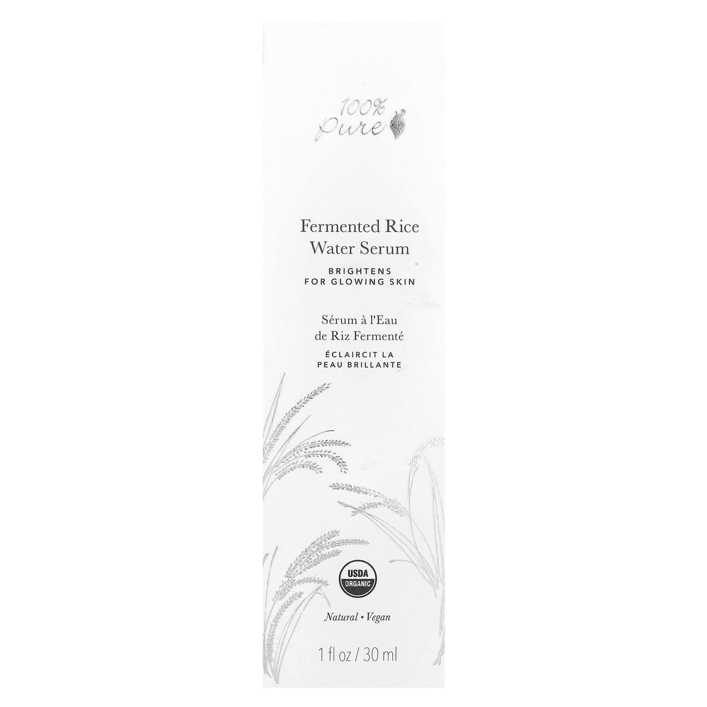 Glowing Skin Serum with USDA Organic Rice Water & Natural Ingredients - Image 2