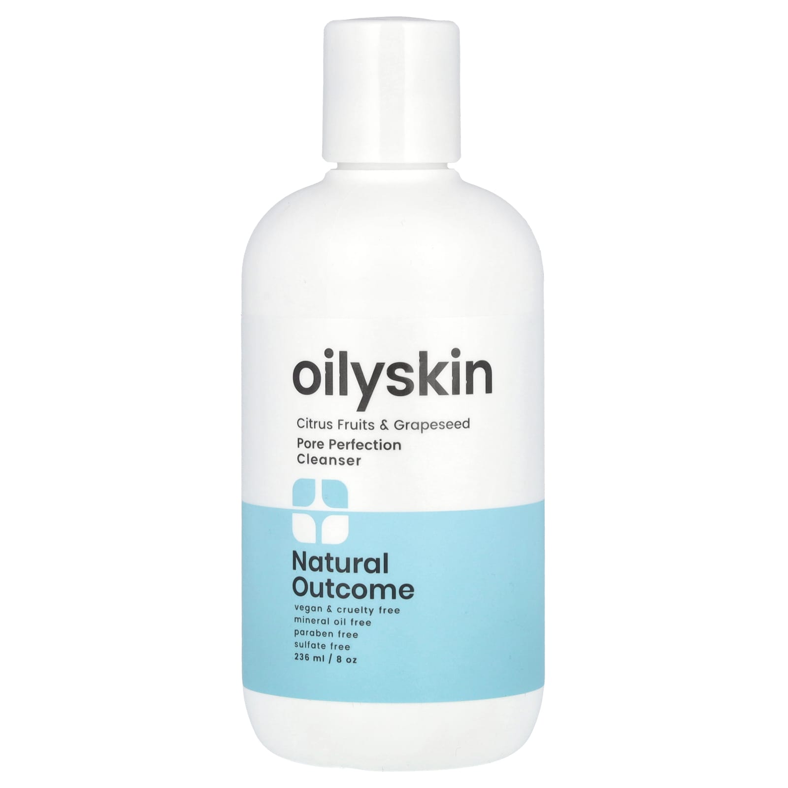 Natural Outcome, Oily Skin, Pore Perfection Cleanser, 8 oz (235 ml) - Image 1