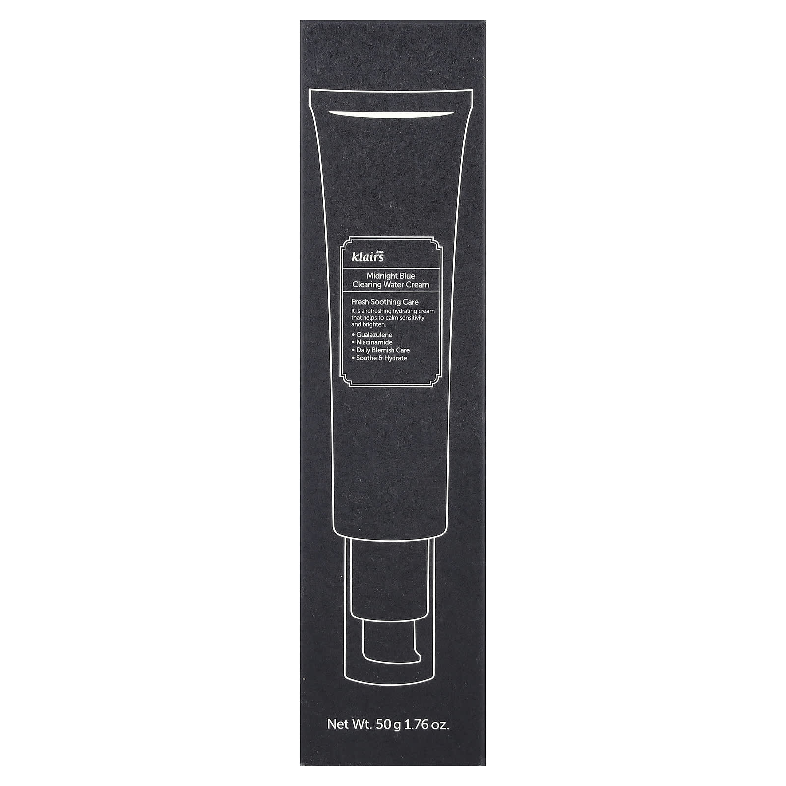 Klairs Midnight Blue Clearing Water Cream, Soothing Hydrator - Image 2
