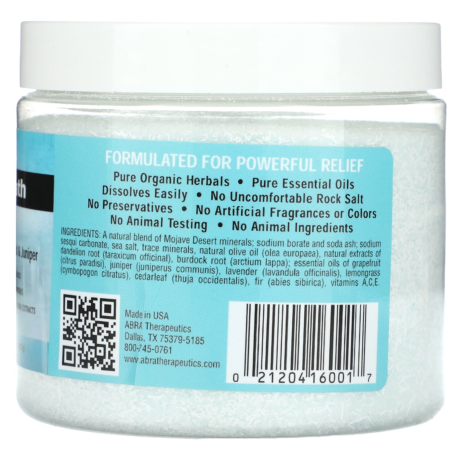 Grapefruit & Juniper Cellular Detox Bath by Abra Therapeutics, 17 oz - Image 2