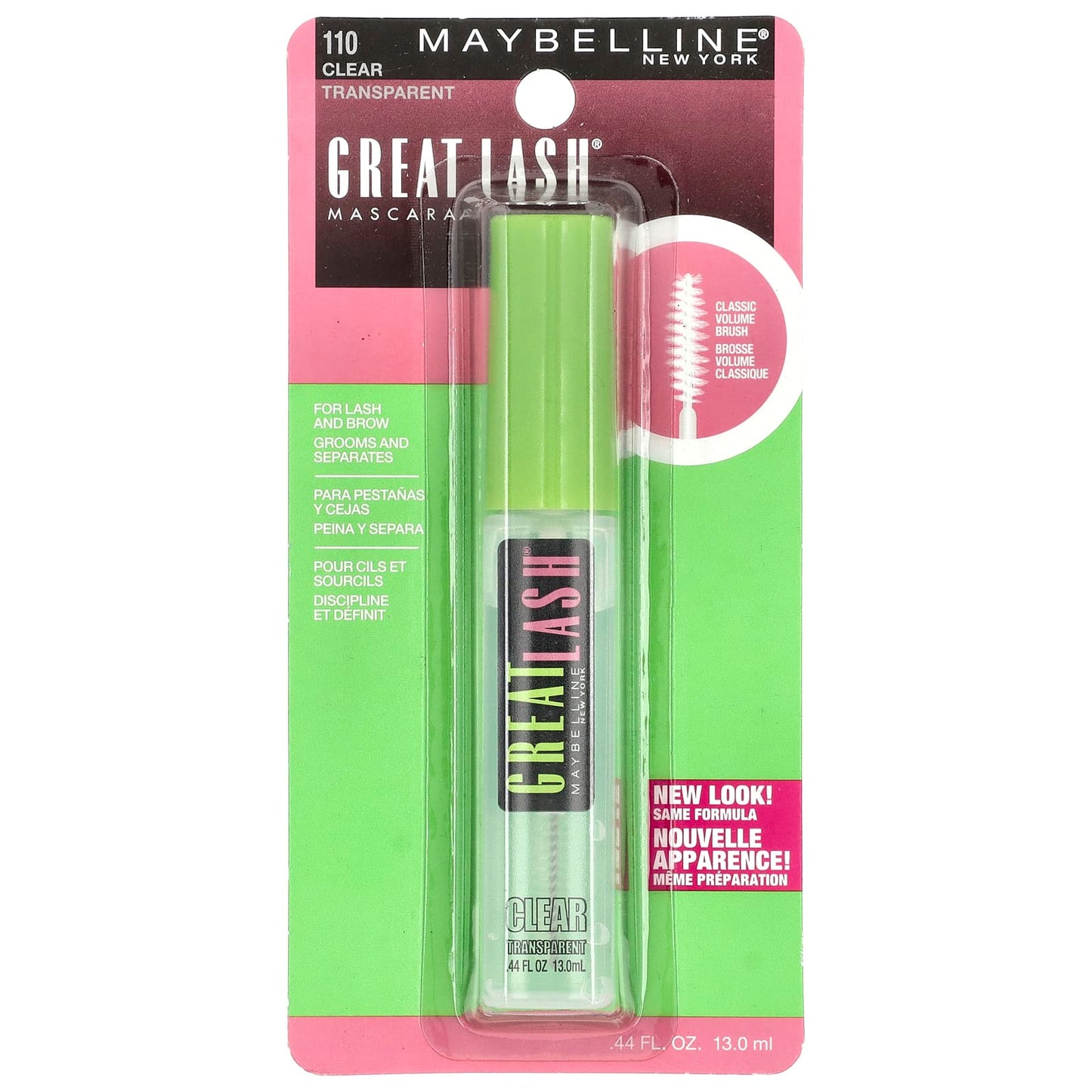 Maybelline, Great Lash® Mascara, 110 Clear, 0.44 fl oz (13 ml) - Image 2