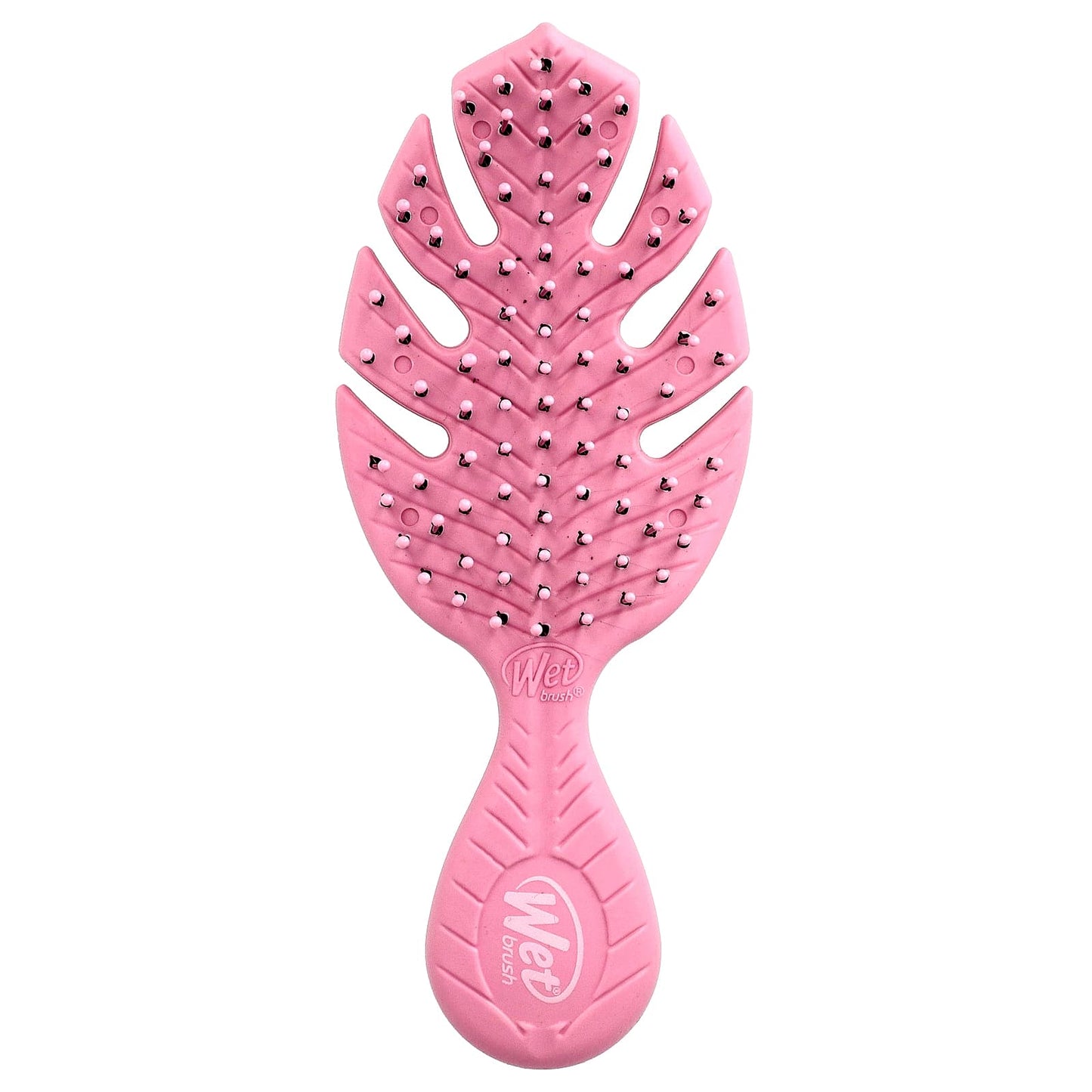 Wet Brush, Go Green Mini Detangler, Pink, 1 Brush - Image 1