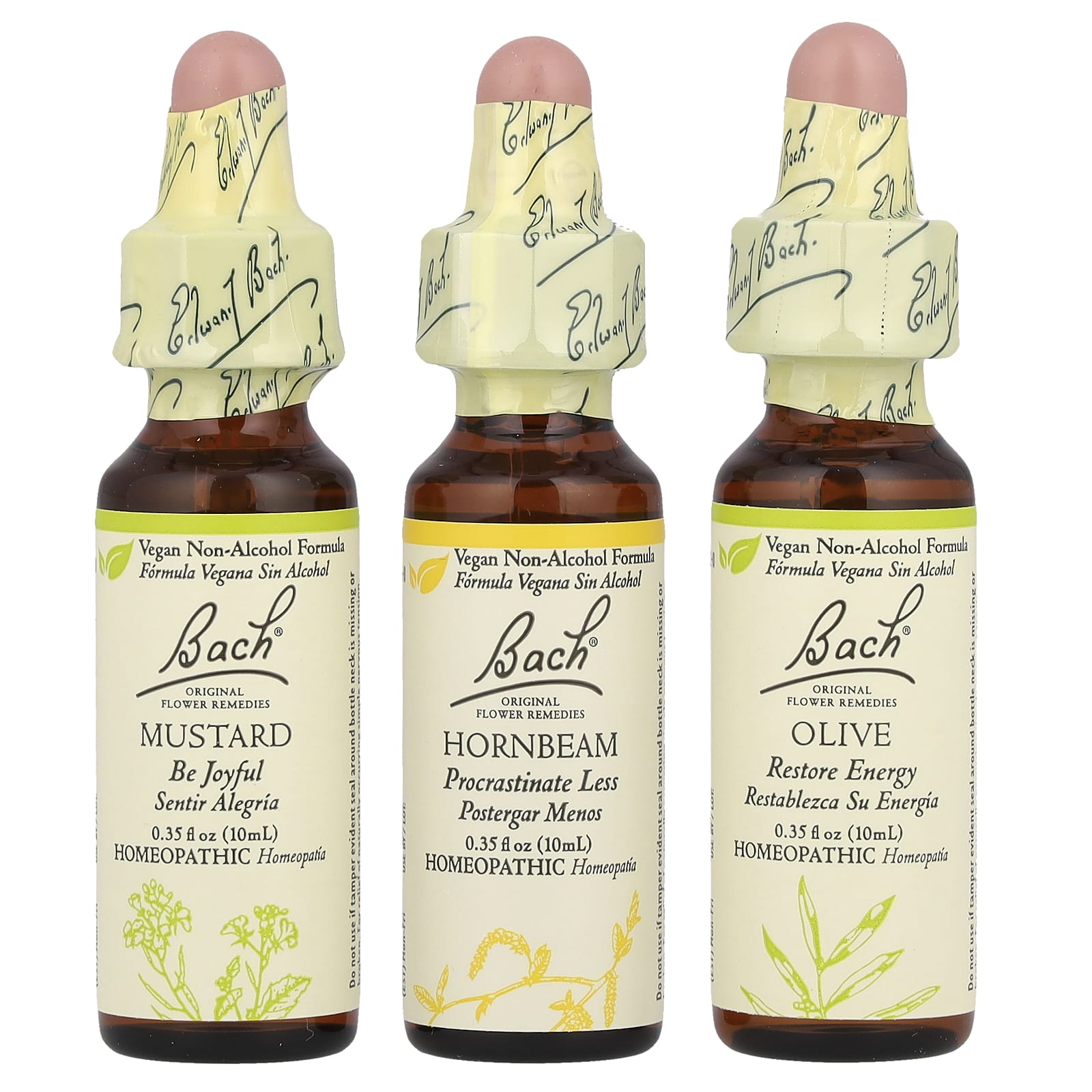 Bach Original Flower Remedies Mental Energy Kit - Emotional Balance & Energy - Image 1