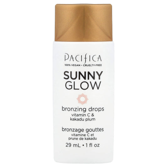 Pacifica, Sunny Glow, Bronzing Drops, 1 fl oz (29 ml) - Image 1