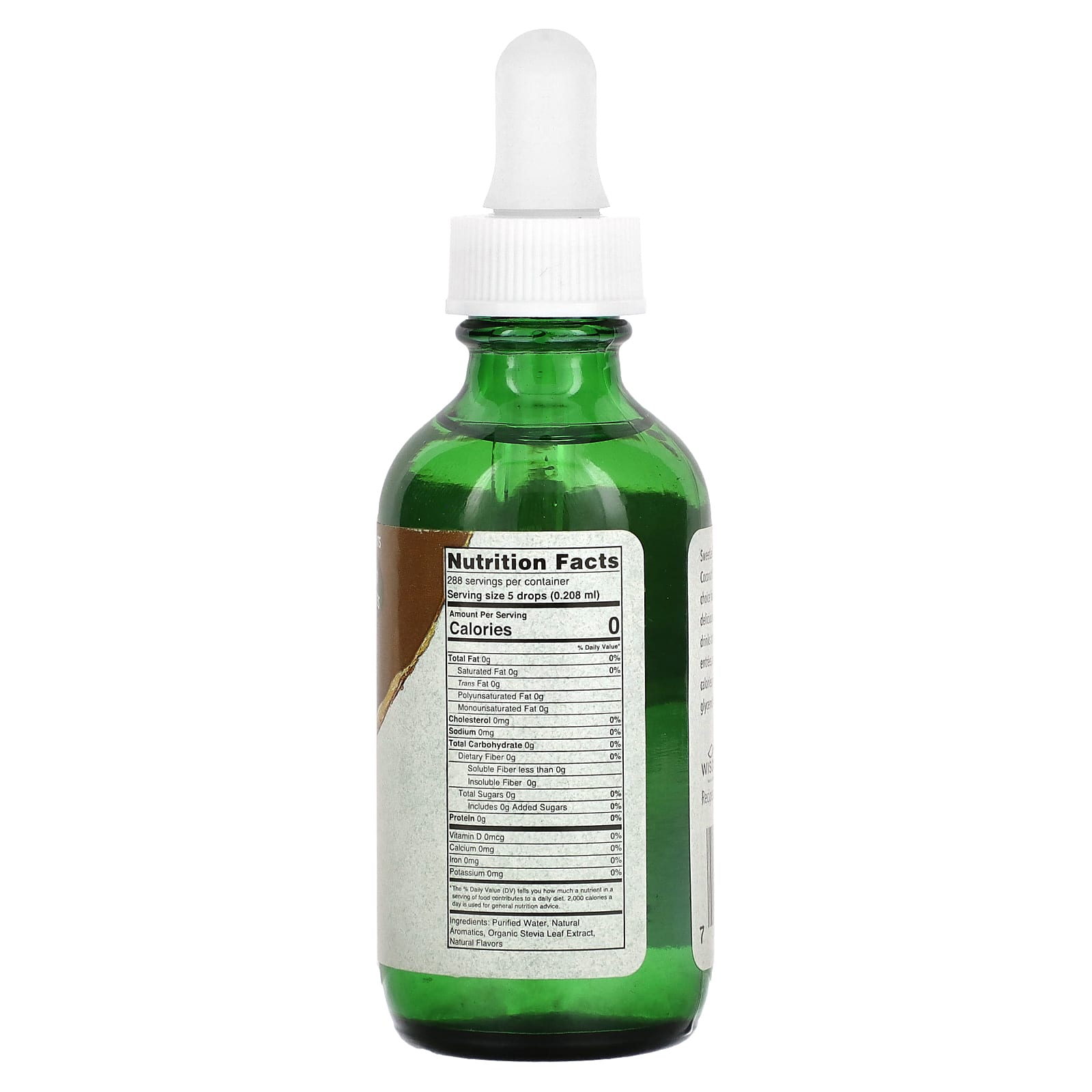 SweetLeaf Stevia, Sweet Drops, Coconut, 2 fl oz (60 ml) - Image 2