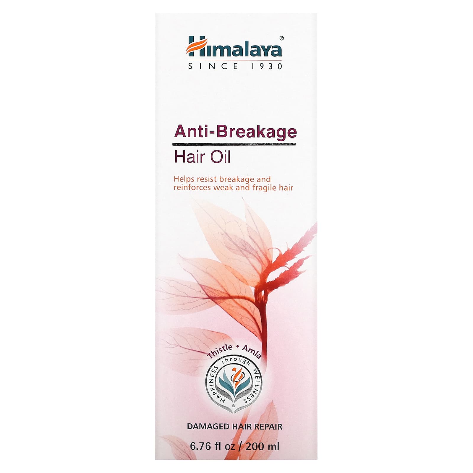 Himalaya Anti-Breakage Hair Oil with Amla & Thistle, 6.76 fl oz (200 ml) - Image 2