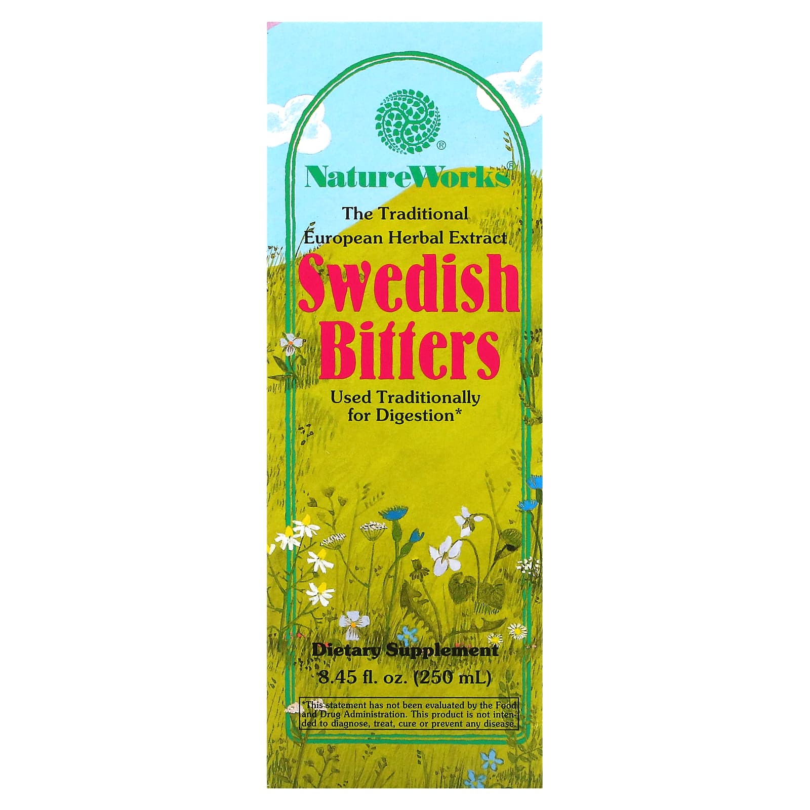 Nature's Way, NatureWorks, Swedish Bitters, 8.45 fl oz (250 ml) - Image 1