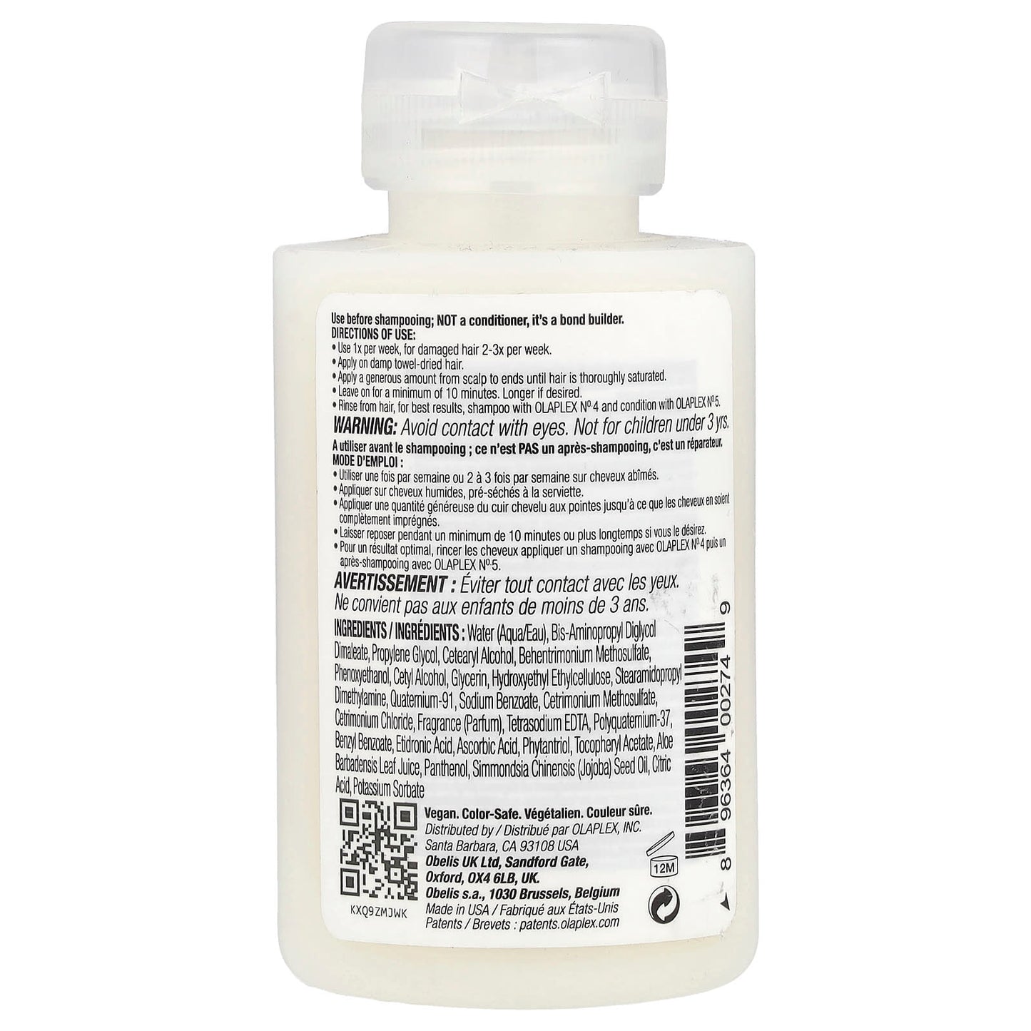 Olaplex, Nº.3 Hair Perfector®, The Original, 3.3 fl oz (100 ml) - Image 2