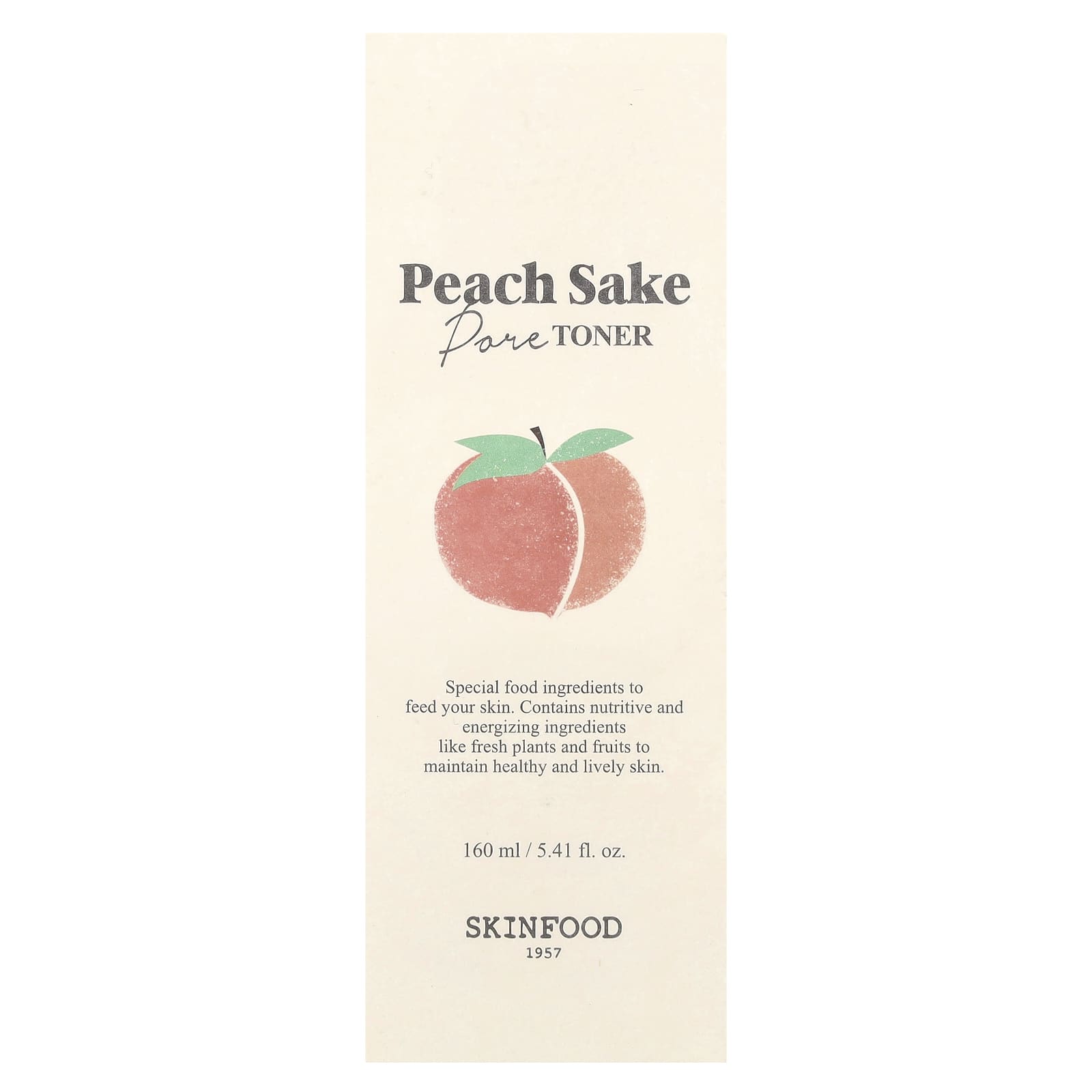 SKINFOOD, Peach Sake Pore Toner, 5.41 fl oz (160 ml) - Image 2